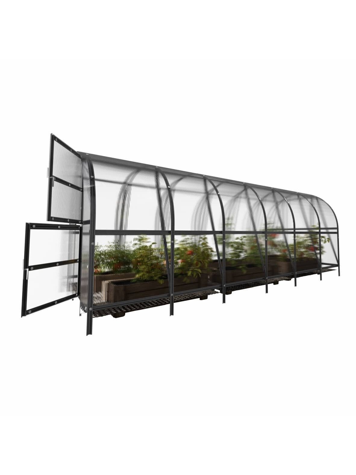 Šiltnamis Baltic LT - 6 mm storio kanalinis polikarbonatas - 3 x 12 m (36 m²) 1 Šiltnamis Baltic LT - 6 mm storio kanalinis polikarbonatas - 3 x 12 m (36 m²) 1