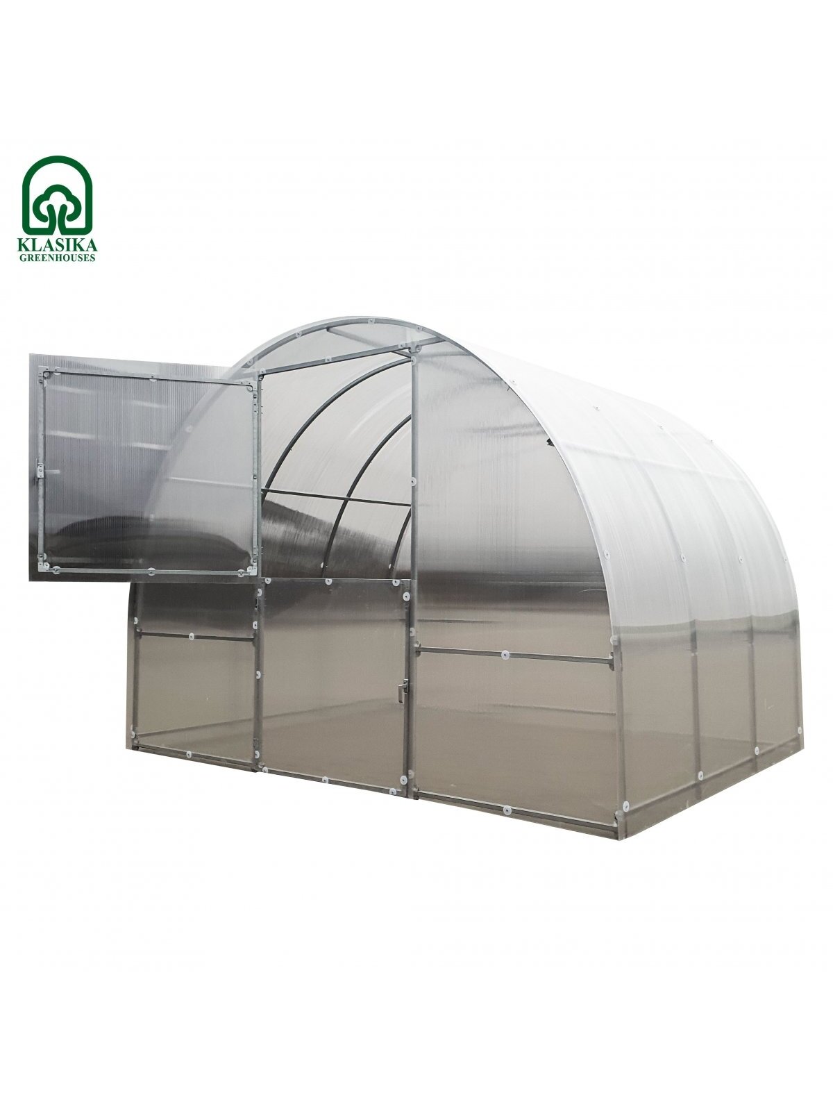 Šiltnamis KLASIKA EASY - 4 mm storio kanalinis polikarbonatas - 3 x 2 m (6 m²) 6 Šiltnamis KLASIKA EASY - 4 mm storio kanalinis polikarbonatas - 3 x 2 m (6 m²) 6