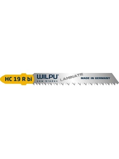 Siaurapjūklio pjūklelių komplektas Wilpu, HC19RBI, 5 vnt.