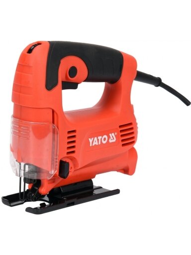 Siaurapjūklis elektrinis, mažos vibracijos 450W Yato | maks. pjaunamos medienos/metalo storis: 65/6mm
