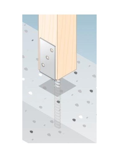 Sijos pagrindas, 91 x 325 x 120 mm, 4804