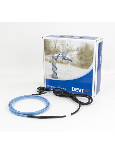 Šildantysis kabelis DEVI DPH-10, 4 m, 40 W