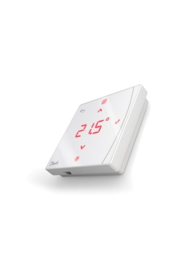 Šildymo valdymo sistema Danfoss Icon2, belaidis termostatas, su ekranu, virštinkinis