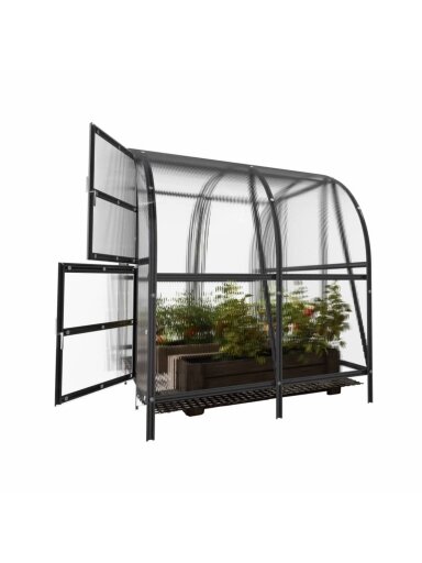 Šiltnamis Baltic LT - 6 mm storio kanalinis polikarbonatas - 3 x 2 m (6 m²)