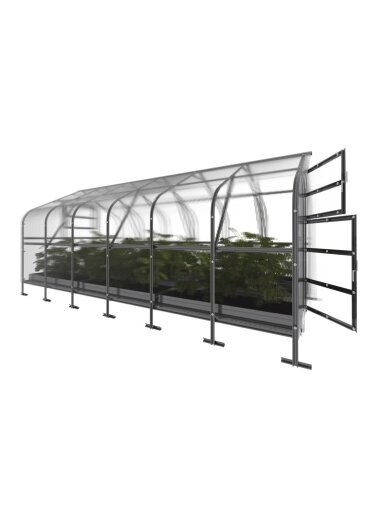 Šiltnamis KLASIKA Drop - 4 mm storio kanalinis polikarbonatas - 2,5 x 6 m (15 m²) Šiltnamis KLASIKA Drop - 4 mm storio kanalinis polikarbonatas - 2,5 x 6 m (15 m²)