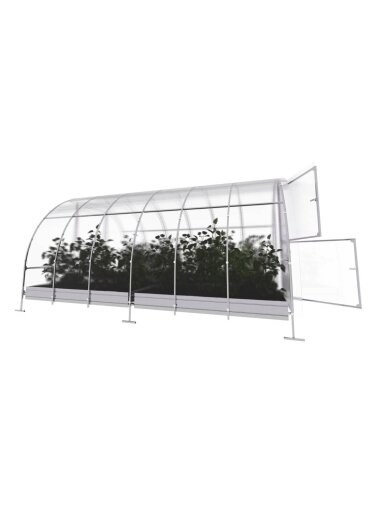 Šiltnamis KLASIKA EASY - 4 mm storio kanalinis polikarbonatas - 3 x 4 m  (12 m²)