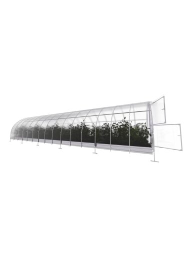 Šiltnamis KLASIKA EASY - 6 mm storio kanalinis polikarbonatas - 3 x 10 m (30 m²)