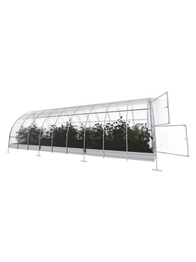Šiltnamis KLASIKA EASY - 6 mm storio kanalinis polikarbonatas - 3 x 6 m (18 m²)