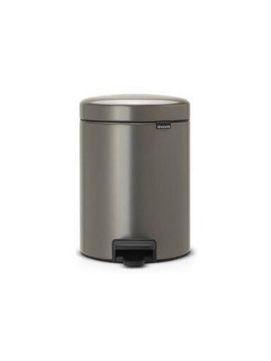 Šiukšliadėžė Brabantia 112683, pilka, 5l, 29.1cmx20.5cm Šiukšliadėžė Brabantia 112683, pilka, 5l, 29.1cmx20.5cm