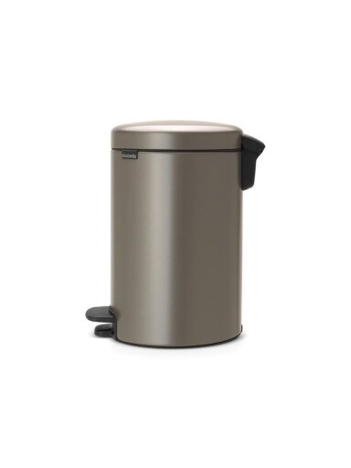 Šiukšliadėžė Brabantia NewIcon, pilka, 12l, 41.1x25.1cm Šiukšliadėžė Brabantia NewIcon, pilka, 12l, 41.1x25.1cm