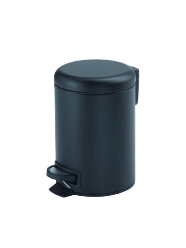 Šiukšliadėžė GEDY POTTY 320914, juoda, 3 l