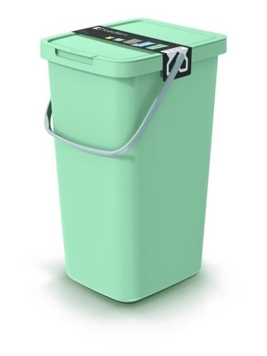 Šiukšliadėžė Prosperplast NHW25-5575C, 25 l l, žalia