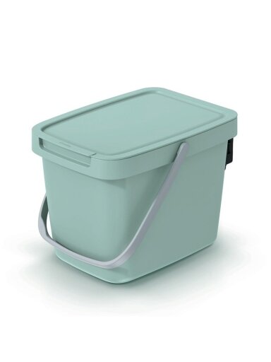 Šiukšliadėžė Prosperplast NHW6-5575C, 6 l l, žalia