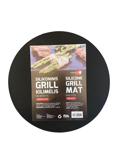 Silikoninis kepimo kilimėlis KamadoClub (uždaras), 38 cm Silikoninis kepimo kilimėlis KamadoClub (uždaras), 38 cm