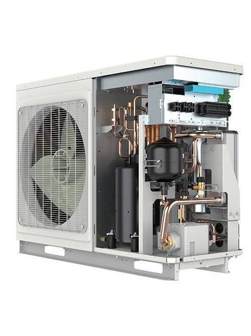 Šilumos siurblys oras/vanduo Gree Versati IV monoblokas 15.70/13.80 kW R32 trifazis 1