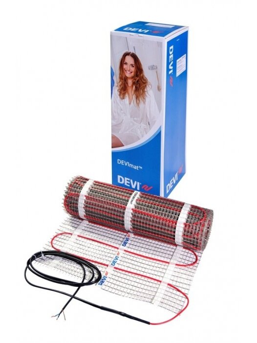 Šildymo kilimėlis Devi 150T, 0,5 x 3 m, 1,5 m² 2 Šildymo kilimėlis Devi 150T, 0,5 x 3 m, 1,5 m² 2