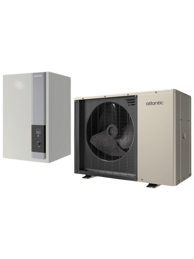 Šilumos siurblys oras/vanduo Atlantic ALFEA M Smart protect 11 MONOBLOKAS, R32 (024192, 750734, 075054)