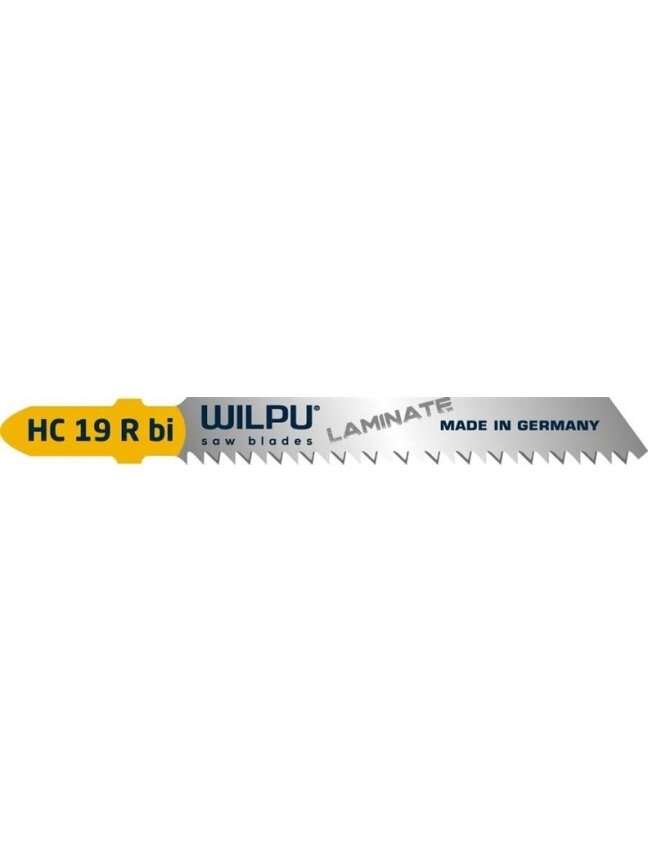 Siaurapjūklio pjūklelių komplektas Wilpu, HC19RBI, 5 vnt. 1