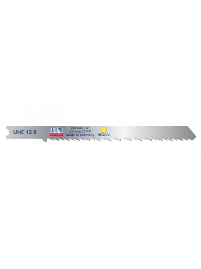 Siaurapjūklio pjūklelių komplektas Wilpu, UHC12R, 5 vnt. 1