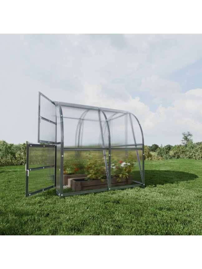 Šiltnamis Baltic LT - 4 mm storio kanalinis polikarbonatas - 3 x 2 m (6 m²) 7