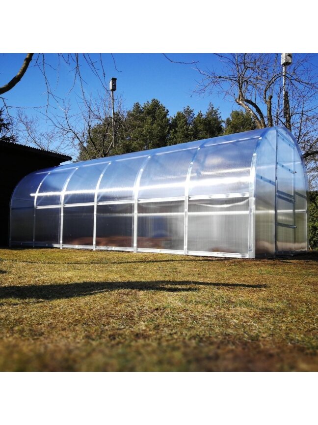 Šiltnamis Baltic LT - 4 mm storio kanalinis polikarbonatas - 3 x 6 m (18 m²) 5 Šiltnamis Baltic LT - 4 mm storio kanalinis polikarbonatas - 3 x 6 m (18 m²) 5