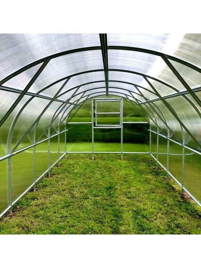Šiltnamis Baltic LT - 6 mm storio kanalinis polikarbonatas - 3 x 12 m (36 m²) 4 Šiltnamis Baltic LT - 6 mm storio kanalinis polikarbonatas - 3 x 12 m (36 m²) 4