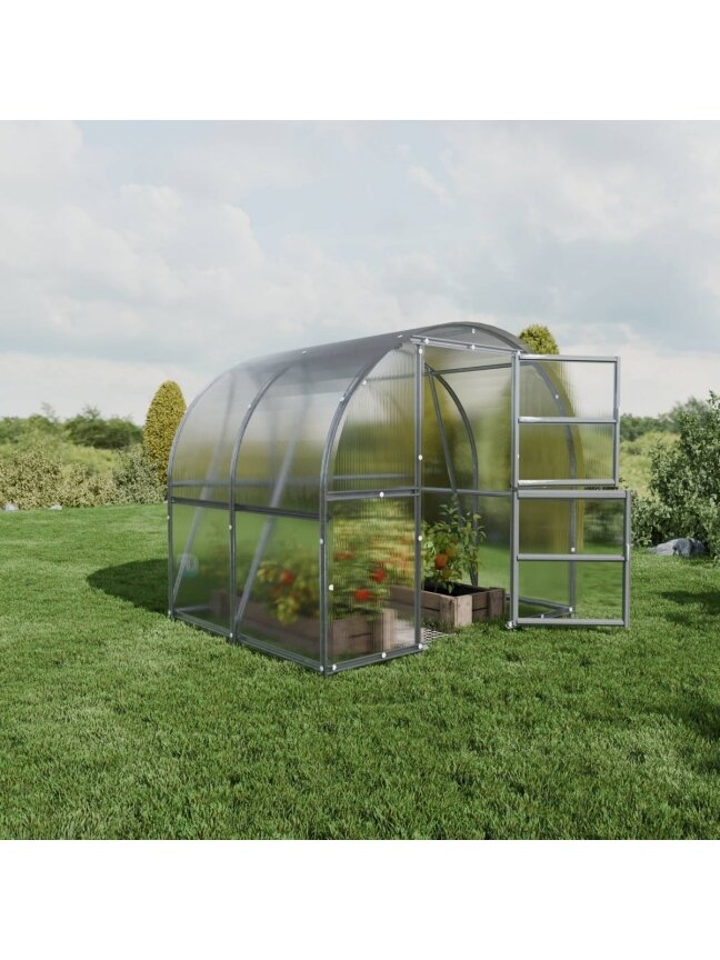 Šiltnamis Baltic LT - 6 mm storio kanalinis polikarbonatas - 3 x 12 m (36 m²) 6 Šiltnamis Baltic LT - 6 mm storio kanalinis polikarbonatas - 3 x 12 m (36 m²) 6