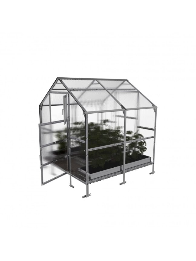 Šiltnamis KLASIKA Bernard - 4 mm storio kanalinis polikarbonatas - 2,35 x 2 m (4,7 m²) 1 Šiltnamis KLASIKA Bernard - 4 mm storio kanalinis polikarbonatas - 2,35 x 2 m (4,7 m²) 1