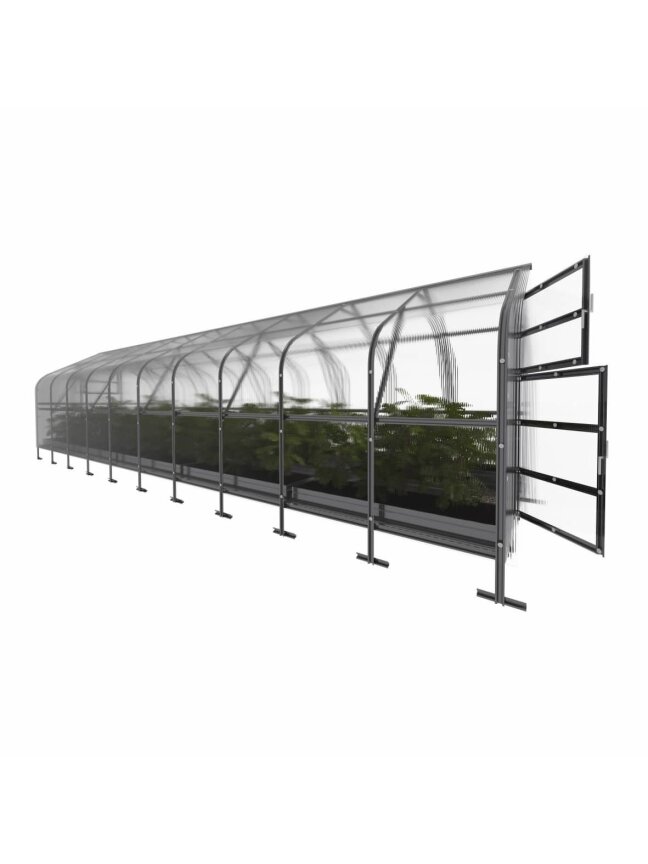 Šiltnamis KLASIKA Drop - 4 mm storio kanalinis polikarbonatas - 2,5 x 12 m (30 m²) 2 Šiltnamis KLASIKA Drop - 4 mm storio kanalinis polikarbonatas - 2,5 x 12 m (30 m²) 2