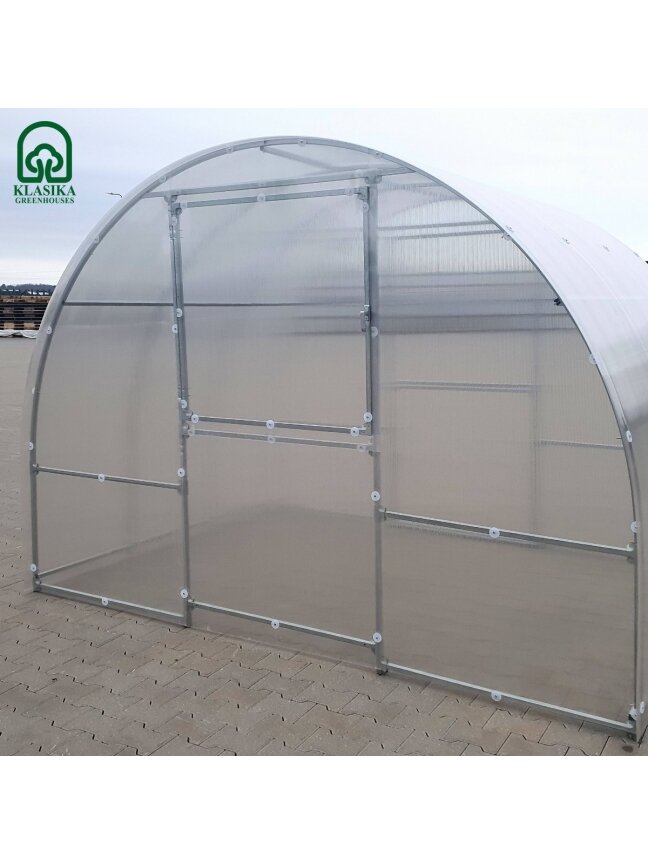 Šiltnamis KLASIKA EASY - 4 mm storio kanalinis polikarbonatas - 3 x 2 m (6 m²) 7