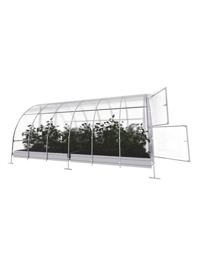 Šiltnamis KLASIKA EASY - 4 mm storio kanalinis polikarbonatas - 3 x 4 m  (12 m²) 1