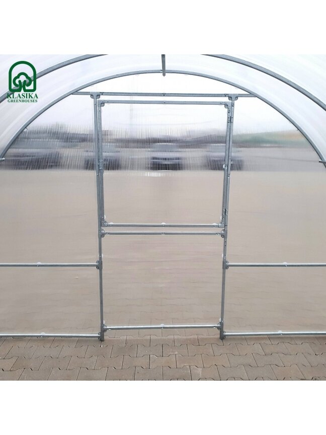 Šiltnamis KLASIKA EASY - 4 mm storio kanalinis polikarbonatas - 3 x 6 m (18 m²) 10 Šiltnamis KLASIKA EASY - 4 mm storio kanalinis polikarbonatas - 3 x 6 m (18 m²) 10