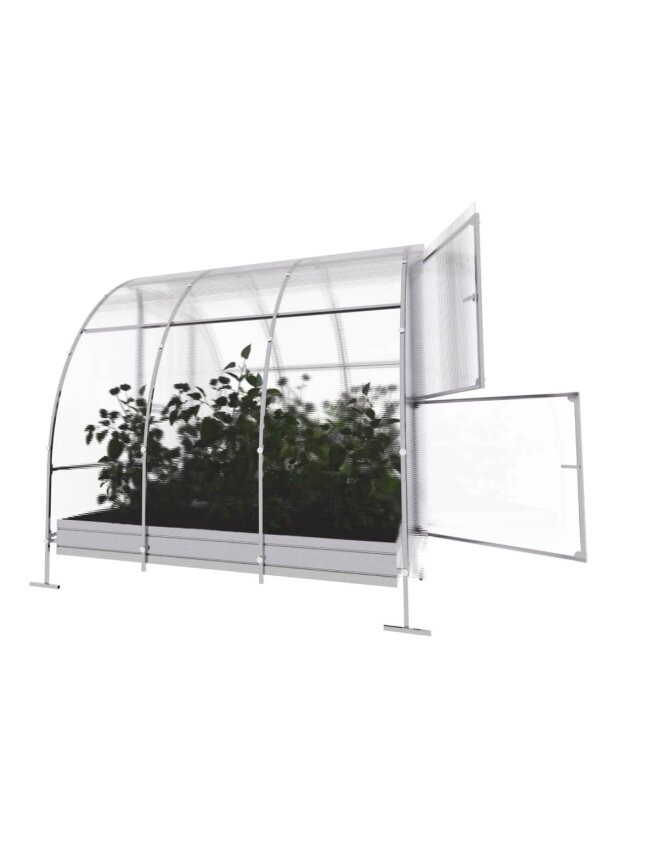 Šiltnamis KLASIKA EASY - 6 mm storio kanalinis polikarbonatas - 3 x 2 m (6 m²) 1 Šiltnamis KLASIKA EASY - 6 mm storio kanalinis polikarbonatas - 3 x 2 m (6 m²) 1