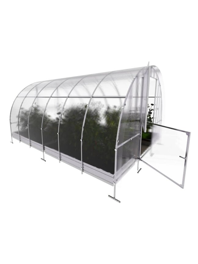 Šiltnamis KLASIKA EASY - 6 mm storio kanalinis polikarbonatas - 3 x 4 m (12 m²) 2 Šiltnamis KLASIKA EASY - 6 mm storio kanalinis polikarbonatas - 3 x 4 m (12 m²) 2