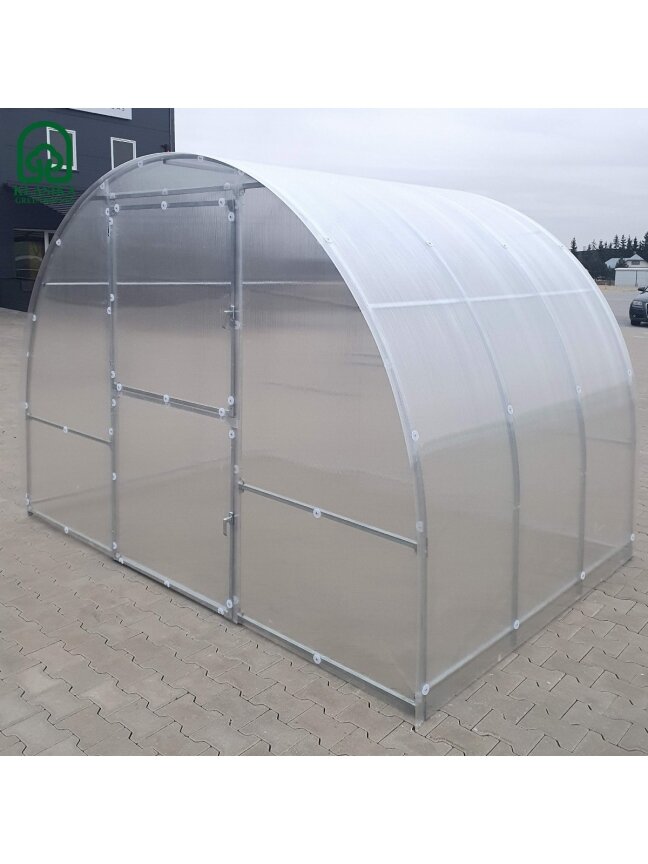 Šiltnamis KLASIKA EASY - 6 mm storio kanalinis polikarbonatas - 3 x 6 m (18 m²) 11