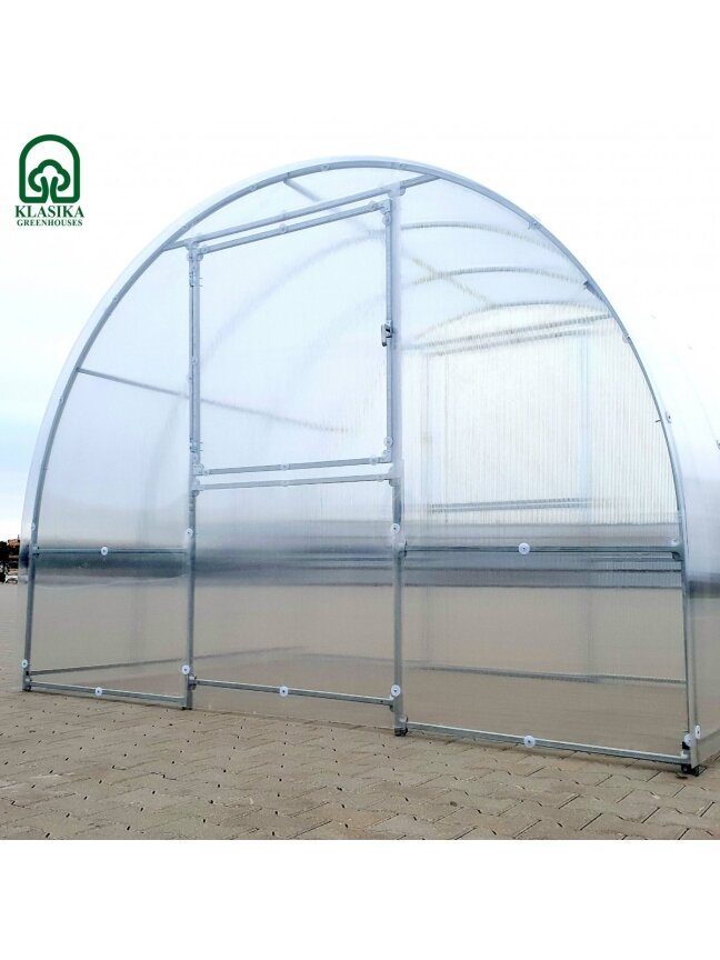 Šiltnamis KLASIKA EASY - 6 mm storio kanalinis polikarbonatas - 3 x 8 m (24 m²) 9