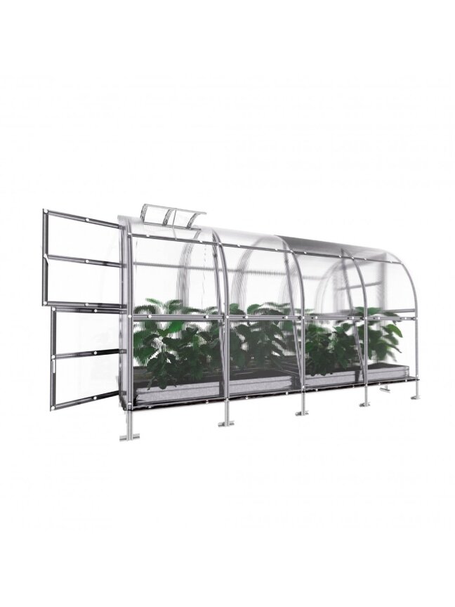 Šiltnamis KLASIKA Slim - 4 mm storio kanalinis polikarbonatas - 2 x 4 m (8 m²) 2 Šiltnamis KLASIKA Slim - 4 mm storio kanalinis polikarbonatas - 2 x 4 m (8 m²) 2