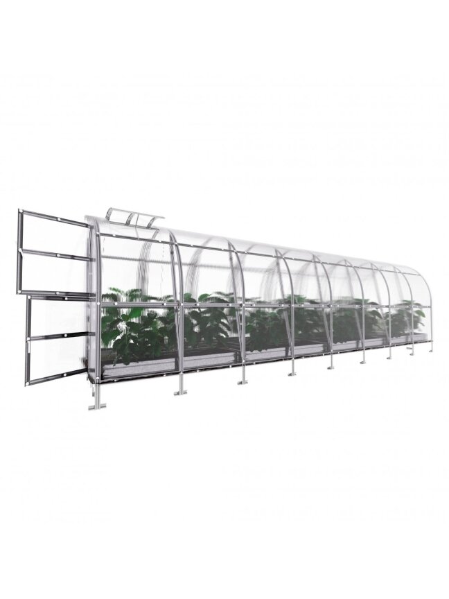 Šiltnamis KLASIKA Slim - 4 mm storio kanalinis polikarbonatas - 2 x 8 m (16 m²) 2 Šiltnamis KLASIKA Slim - 4 mm storio kanalinis polikarbonatas - 2 x 8 m (16 m²) 2
