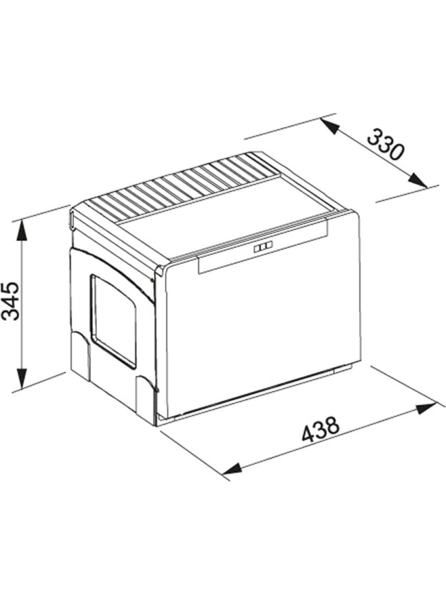 Šiukšliadėžė FRANKE, Cube 50, automatinis atidarymas, 14 l + 2x8 l 2 Šiukšliadėžė FRANKE, Cube 50, automatinis atidarymas, 14 l + 2x8 l 2