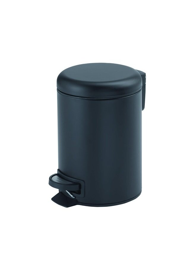 Šiukšliadėžė GEDY POTTY 320914, juoda, 3 l