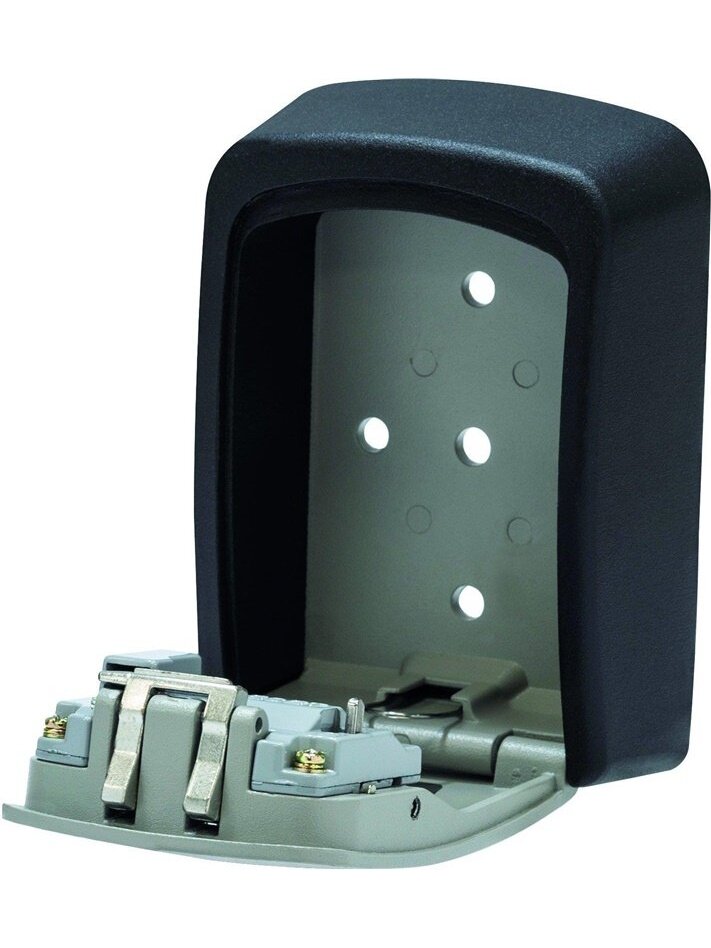 Sieninis raktų seifas Abus, 3.9 x 8.75 x 12 cm, pilka 2 Sieninis raktų seifas Abus, 3.9 x 8.75 x 12 cm, pilka 2