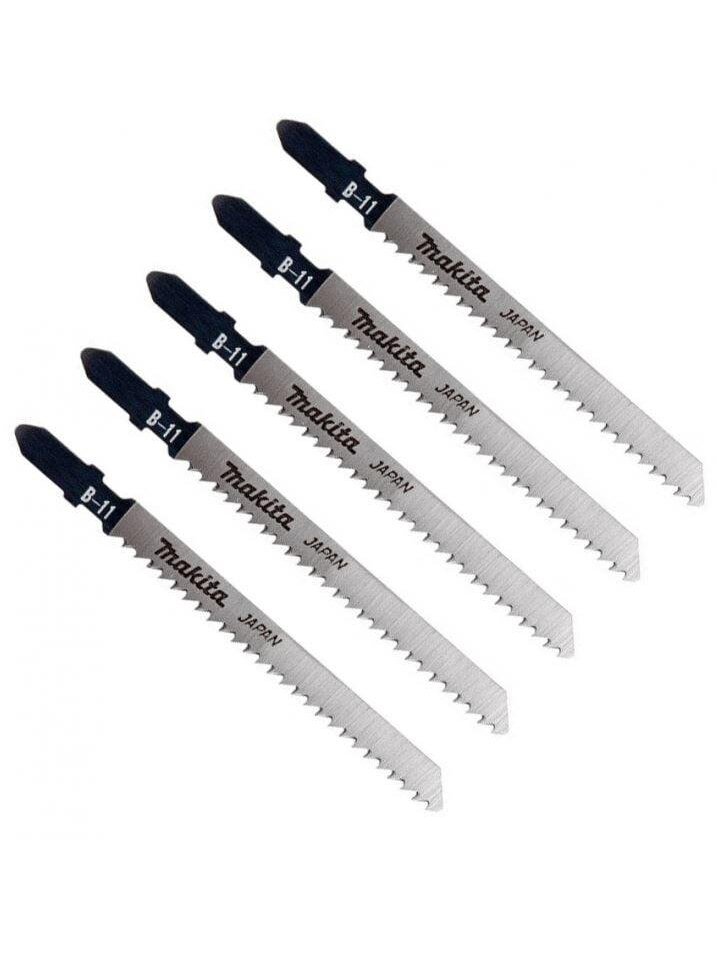 Siaurapjūklio pjūkleliai Makita, T101B, 5 vnt. 1 Siaurapjūklio pjūkleliai Makita, T101B, 5 vnt. 1