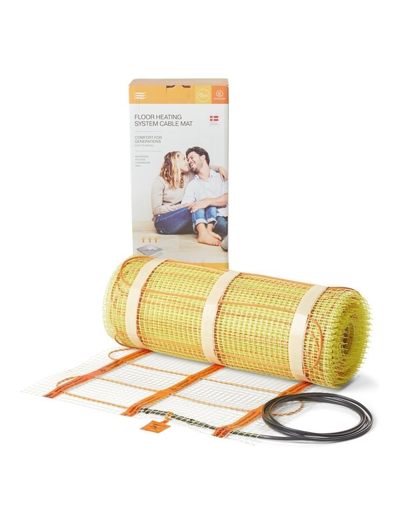 Šildymo kilimėlis HEATCOM 150 W/m², 3 m² 1 Šildymo kilimėlis HEATCOM 150 W/m², 3 m² 1