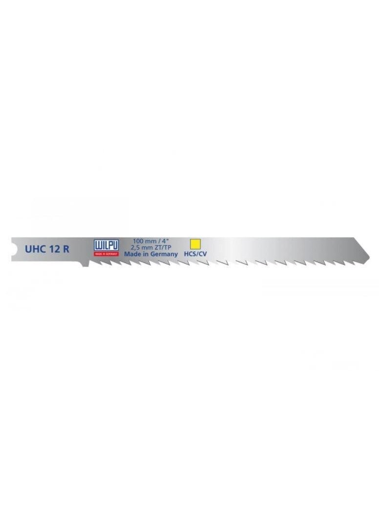 Siaurapjūklio pjūklelių komplektas Wilpu, UHC12R, 5 vnt. 1 Siaurapjūklio pjūklelių komplektas Wilpu, UHC12R, 5 vnt. 1