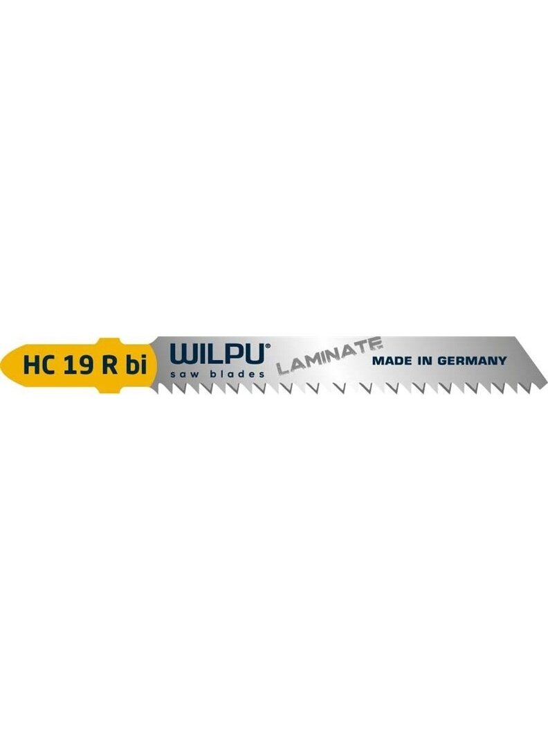 Siaurapjūklio pjūklelių komplektas Wilpu, HC19RBI, 5 vnt. 1
