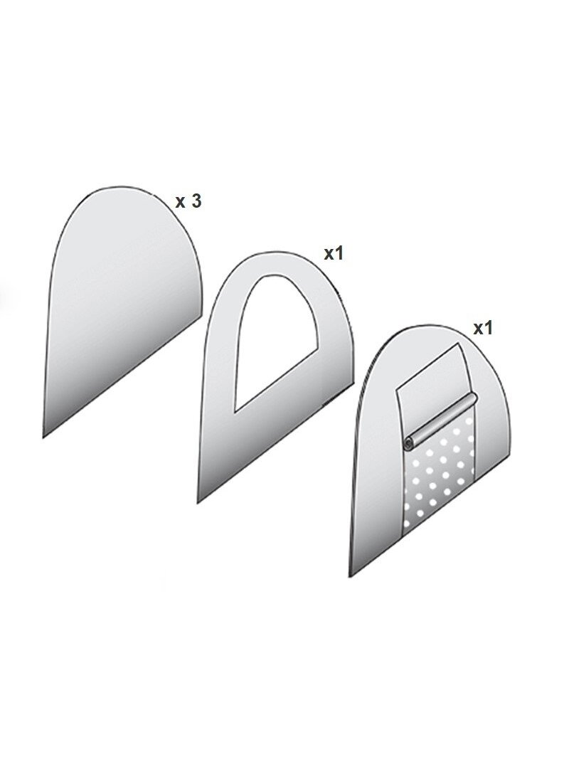 Sienos dėl Pavėsinė ARCO 4,5m