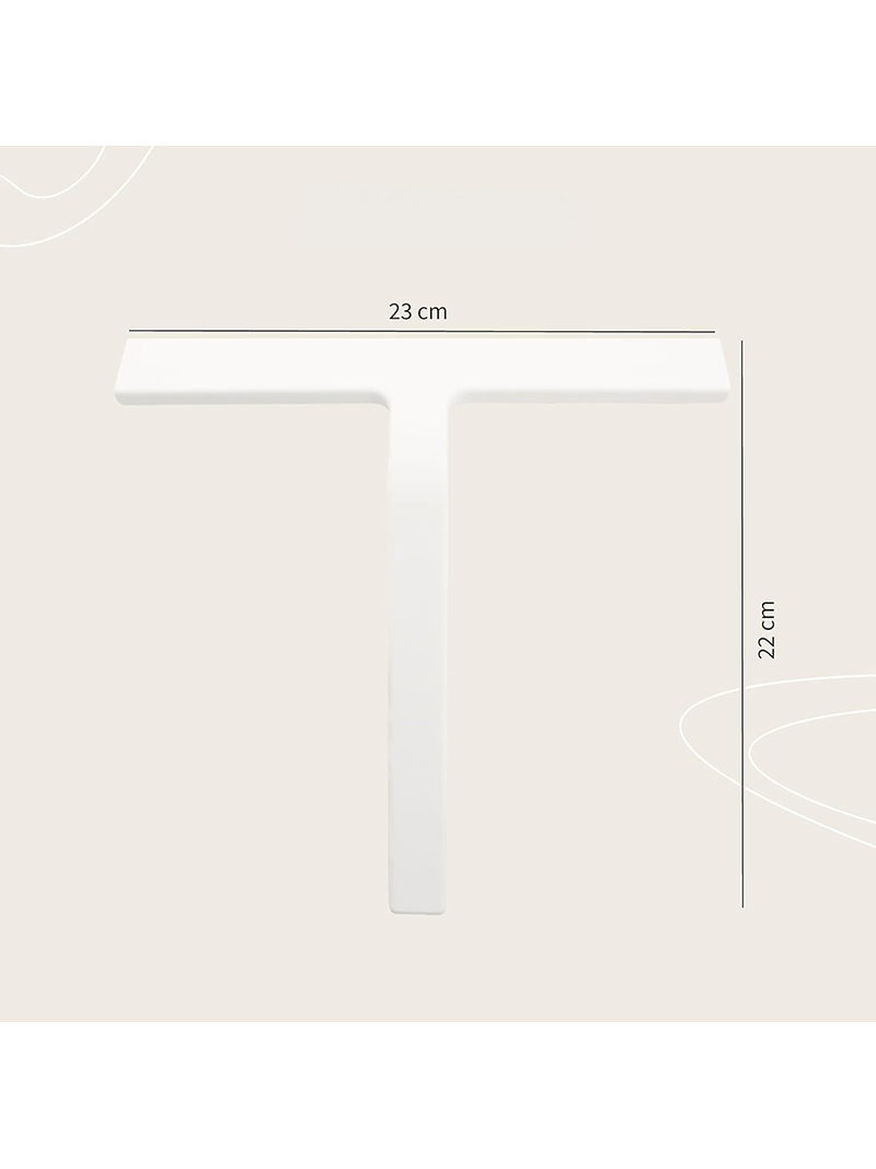 Silikoninis dušo valytuvas MOIN KM 23 cm, baltas 6 Silikoninis dušo valytuvas MOIN KM 23 cm, baltas 6