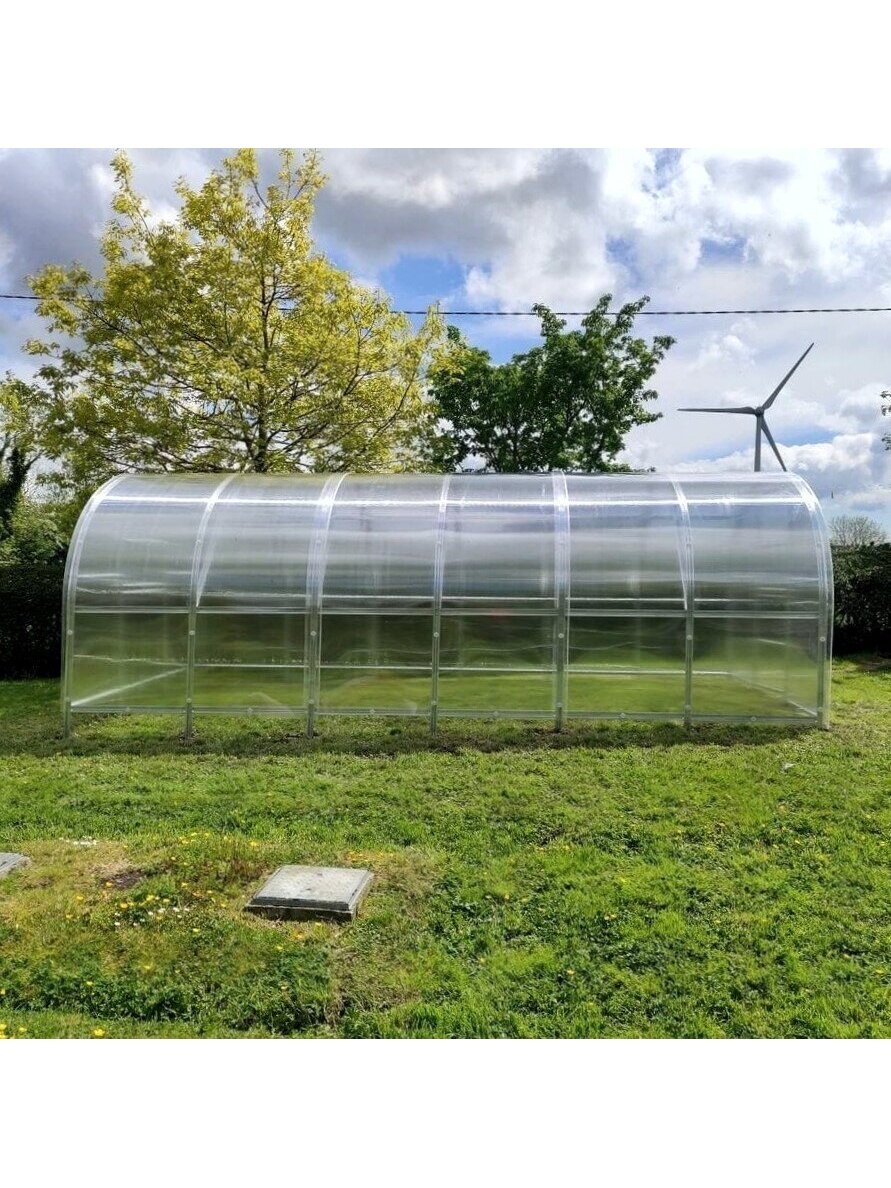 Šiltnamis Baltic LT - 6 mm storio kanalinis polikarbonatas - 3 x 6 m (18 m²) 5