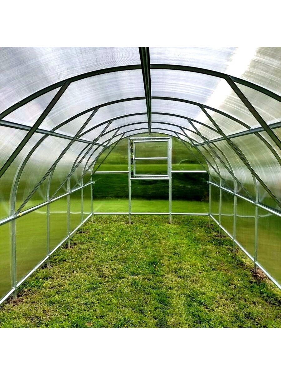 Šiltnamis Baltic LT - 6 mm storio kanalinis polikarbonatas - 3 x 2 m (6 m²) 3