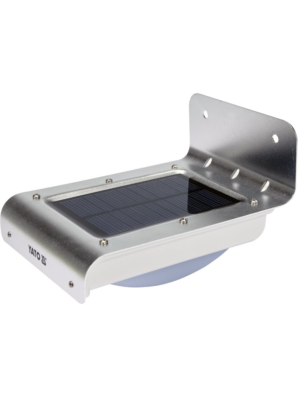 Sieninis šviestuvas su saulės baterija ir judesio davikliu 16 SMD LED Yato